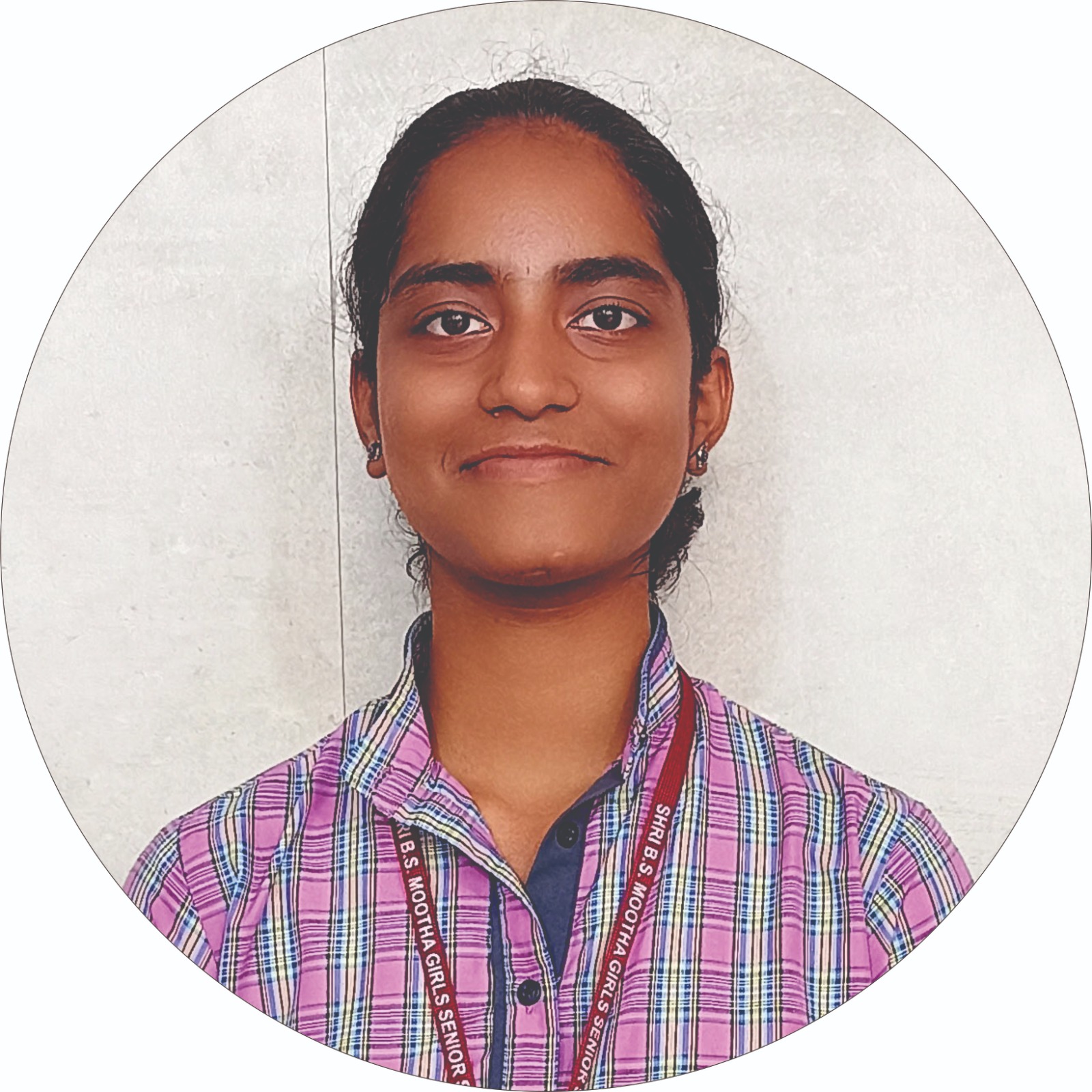 Neeharika S, XI B